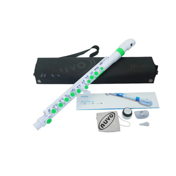 wind wizards nuvo jflute 2 white green